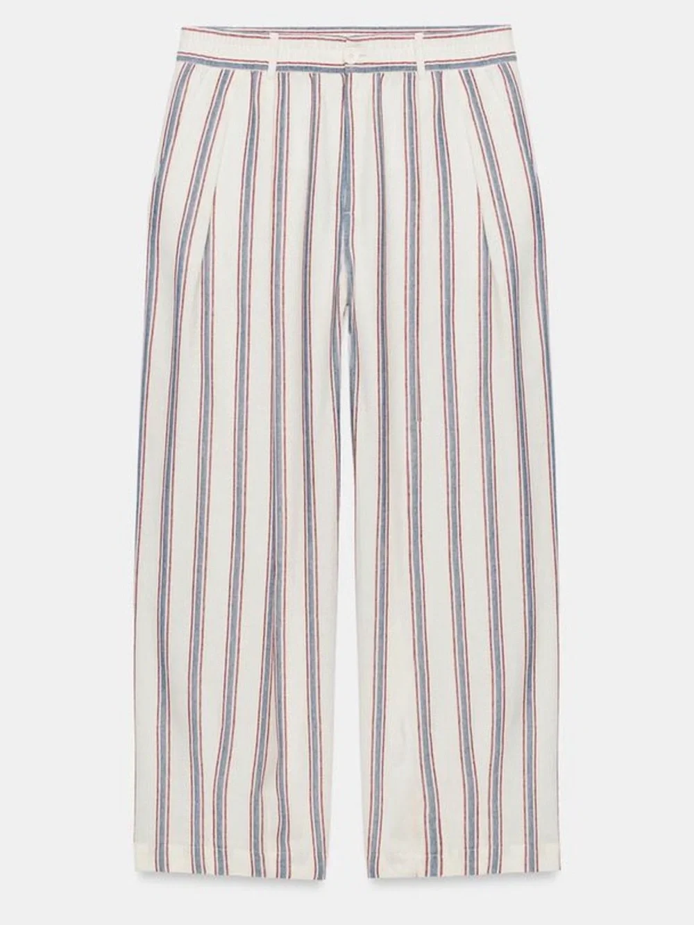 ZARA ZW COLLECTION STRIPED BALLOON PANTS